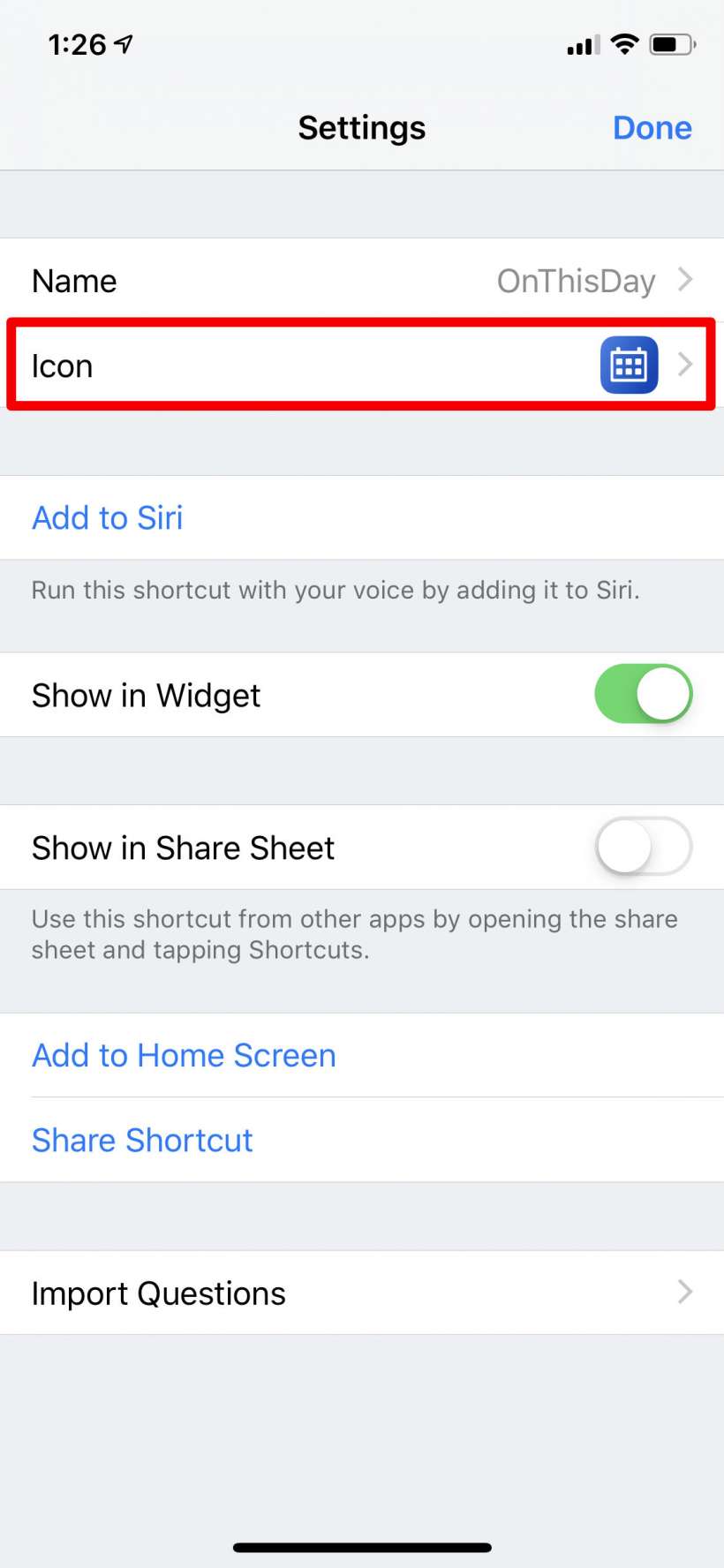 How to change a Shortcut icon on your iPhone or iPad Home Screen.