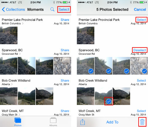 How Can I Quickly Delete Photos From My IPhone s Camera Roll The 