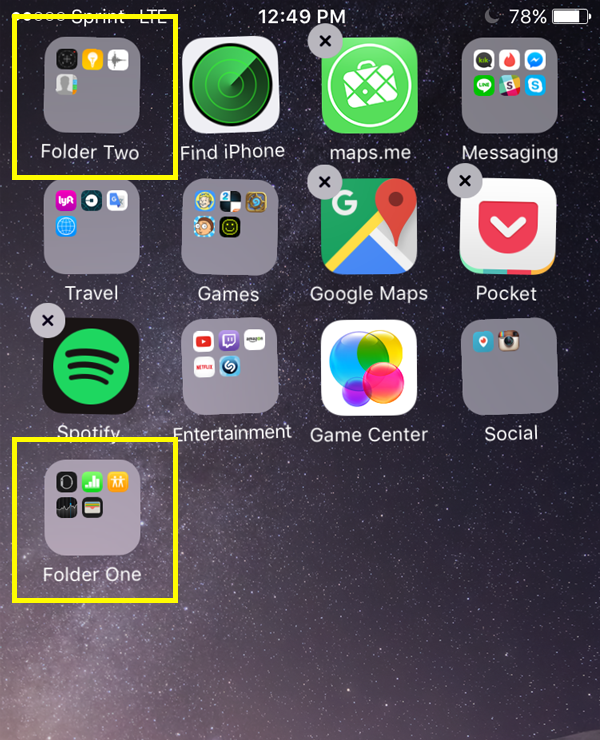 How to nest folders on the iOS home screen The iPhone FAQ