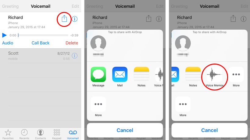 How to save iPhone voicemails forever, and forward them!
