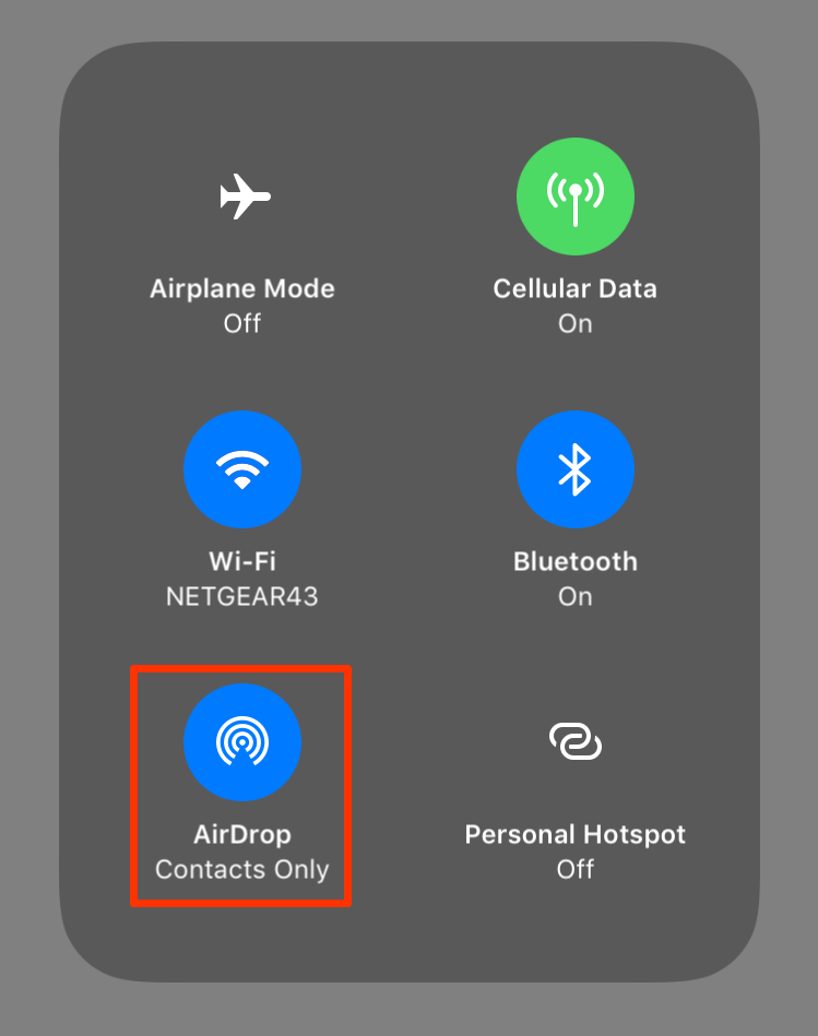 airdrop from iphone to computer