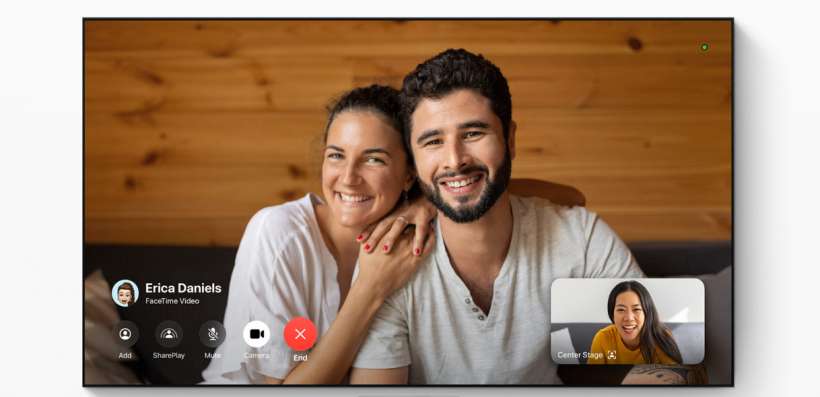 FaceTime on Apple TV