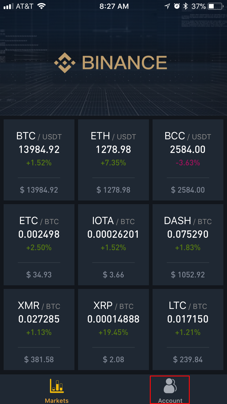 crypto exchange ios app