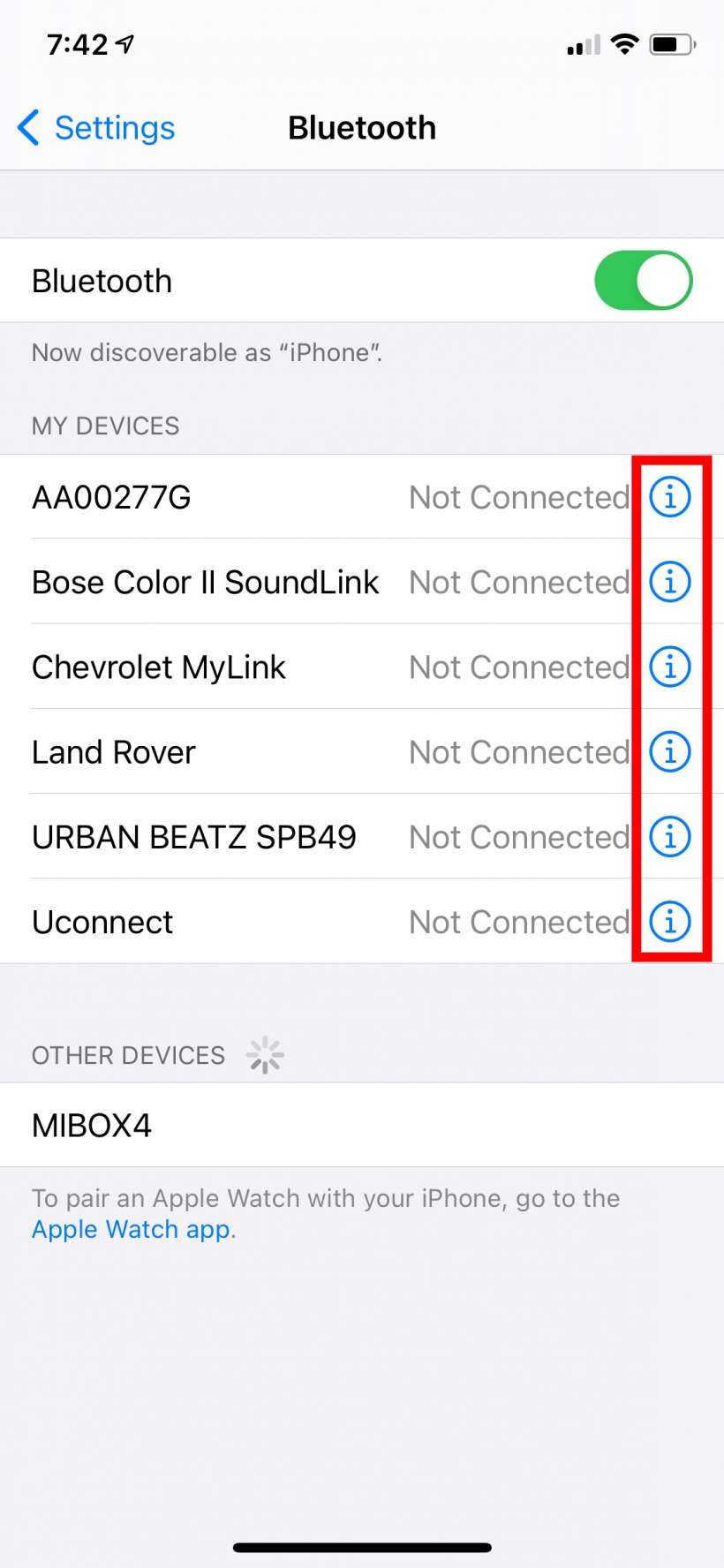 How Do I Stop Iphone From Automatically Connecting To Bluetooth Devices The Iphone Faq