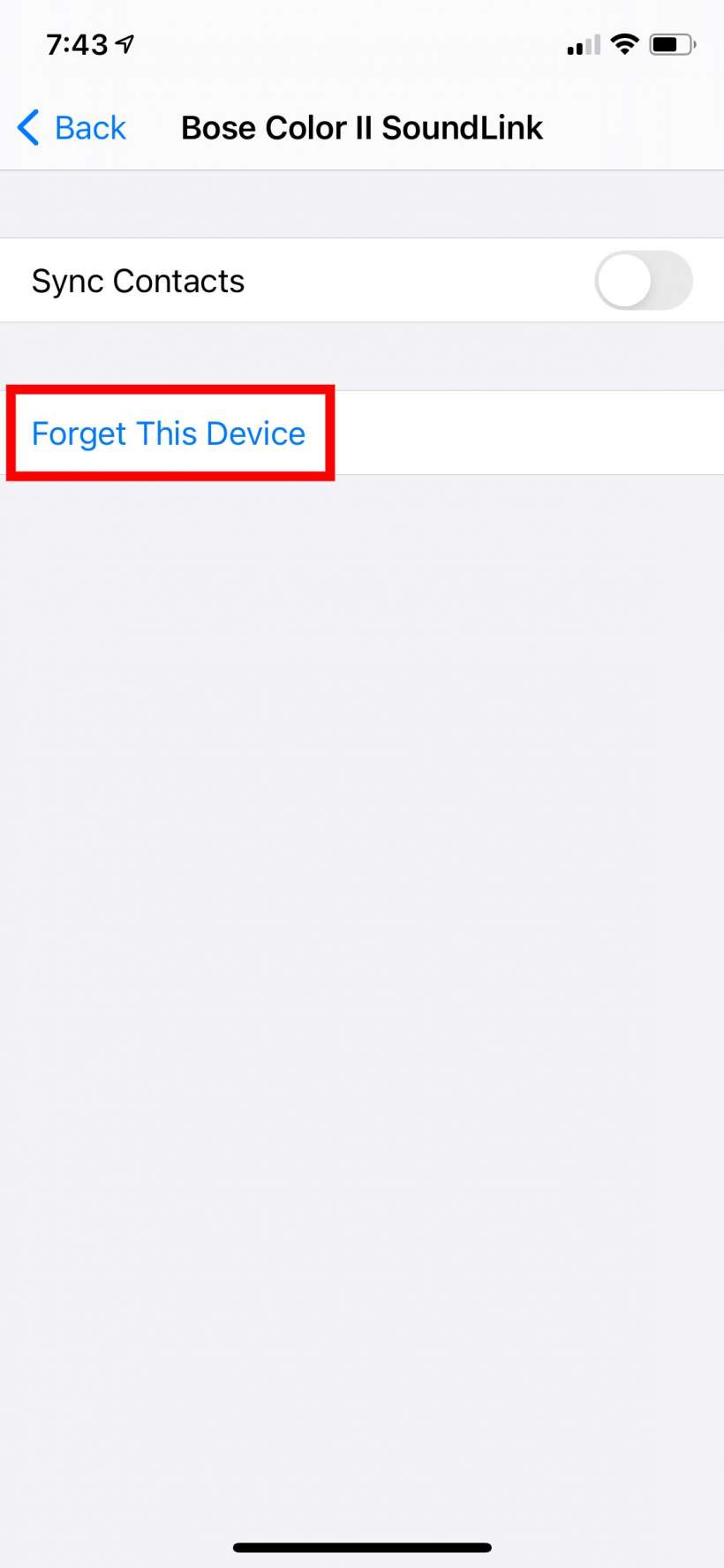 How do I stop iPhone from automatically connecting to Bluetooth devices