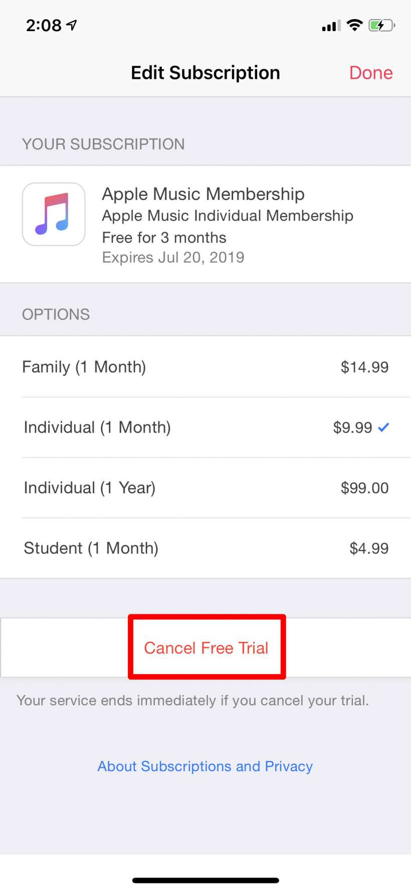 How to cancel your Apple Music subscription on iPhone | The iPhone FAQ