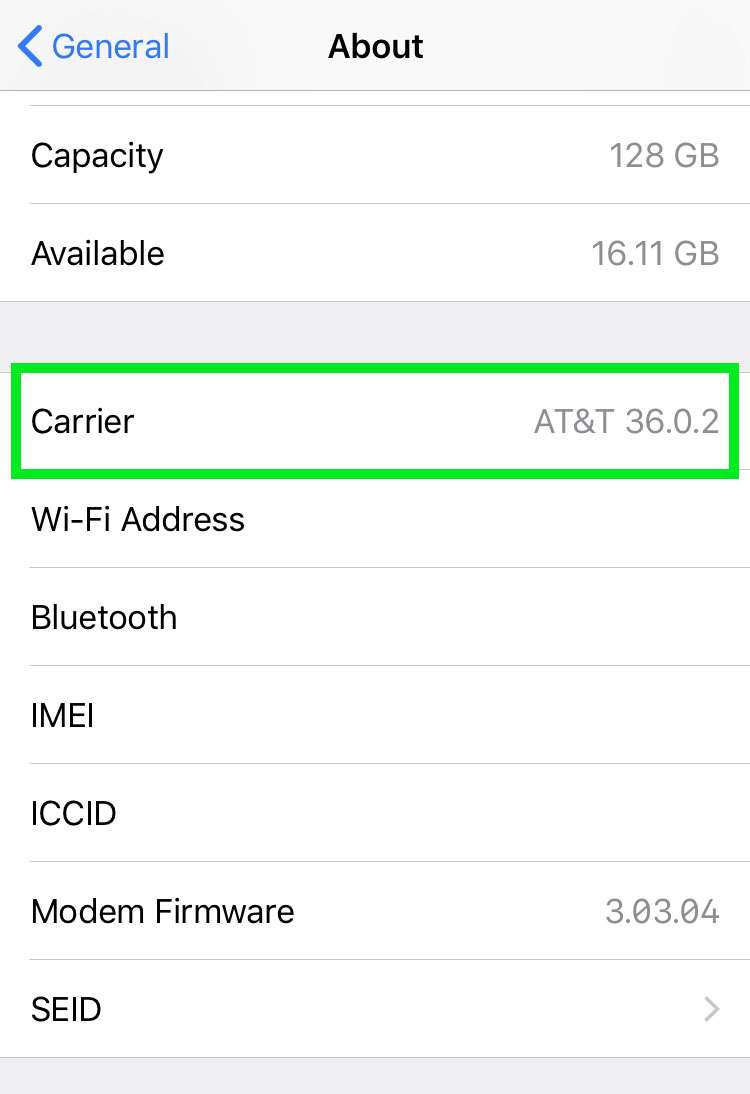 How to manually update iPhone carrier settings The iPhone FAQ