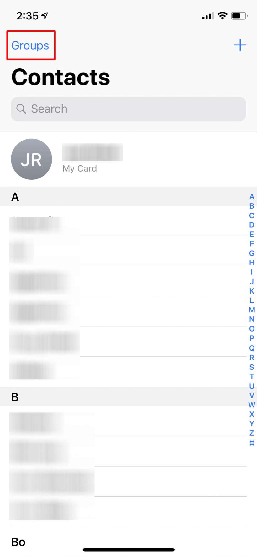 How To Create Contact Groups On Iphone The Iphone Faq