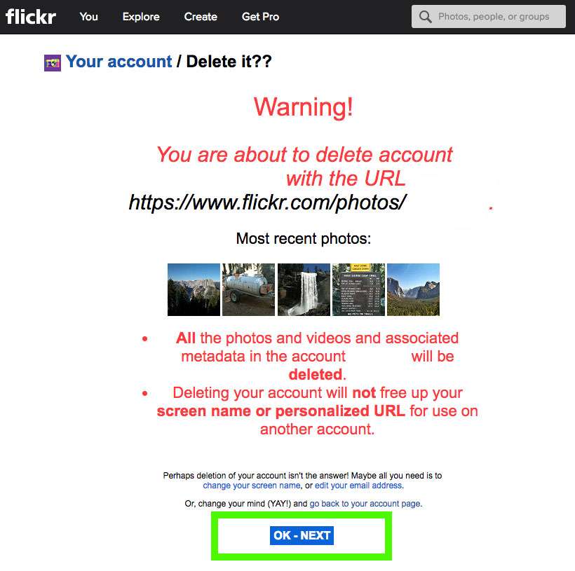 flickr free account
