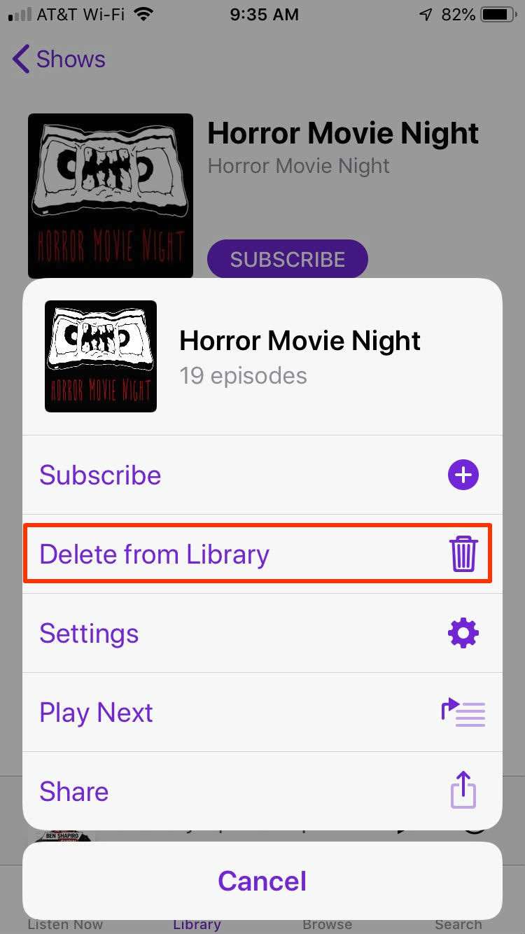 How to clear your Apple Podcasts app and save storage space | The