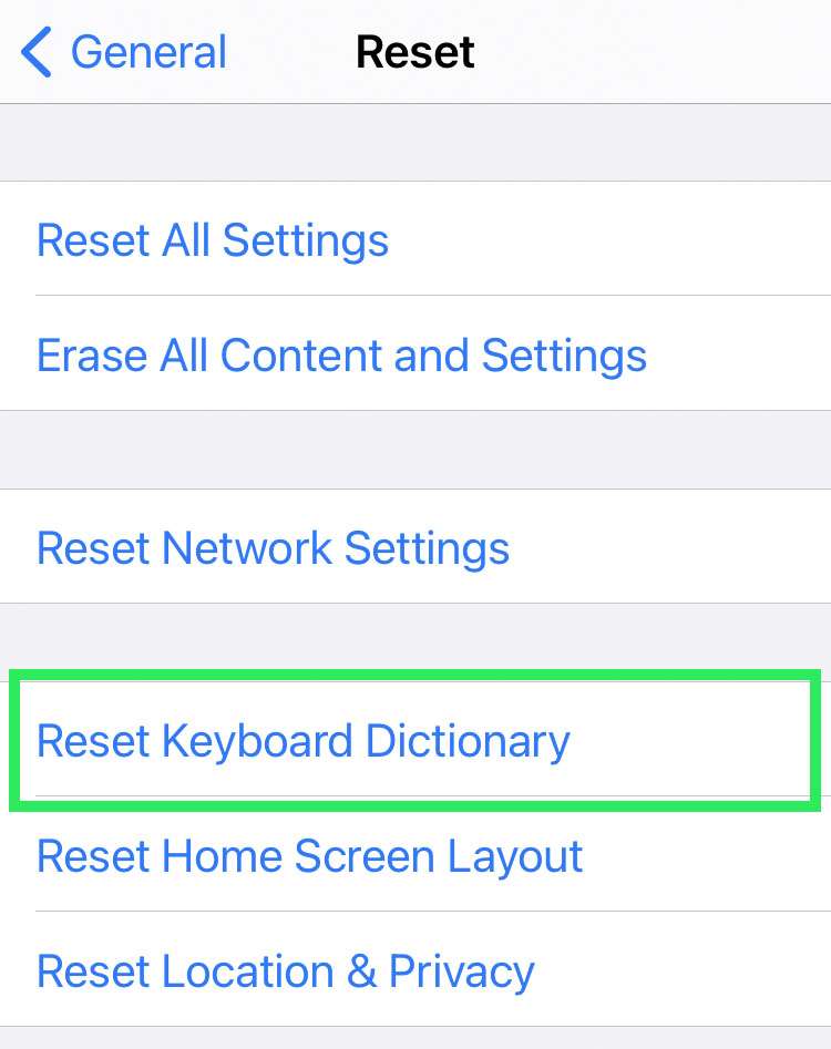 how-to-reset-the-keyboard-dictionary-on-iphone-the-iphone-faq