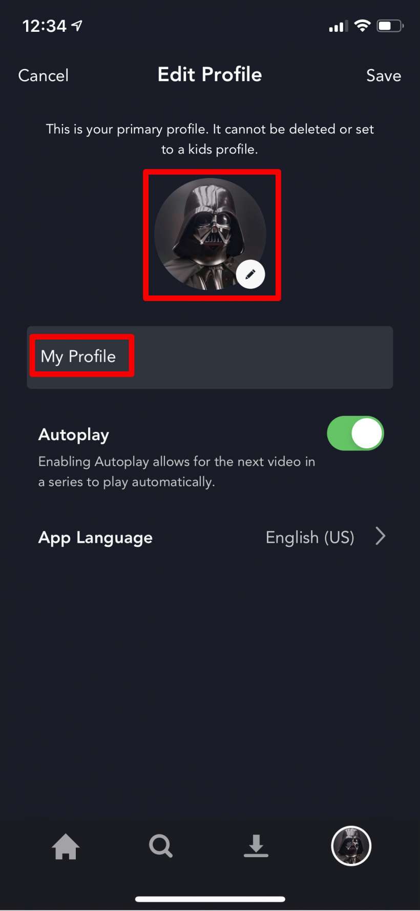 How do I change my profile name and photo on Disney+? | The iPhone FAQ