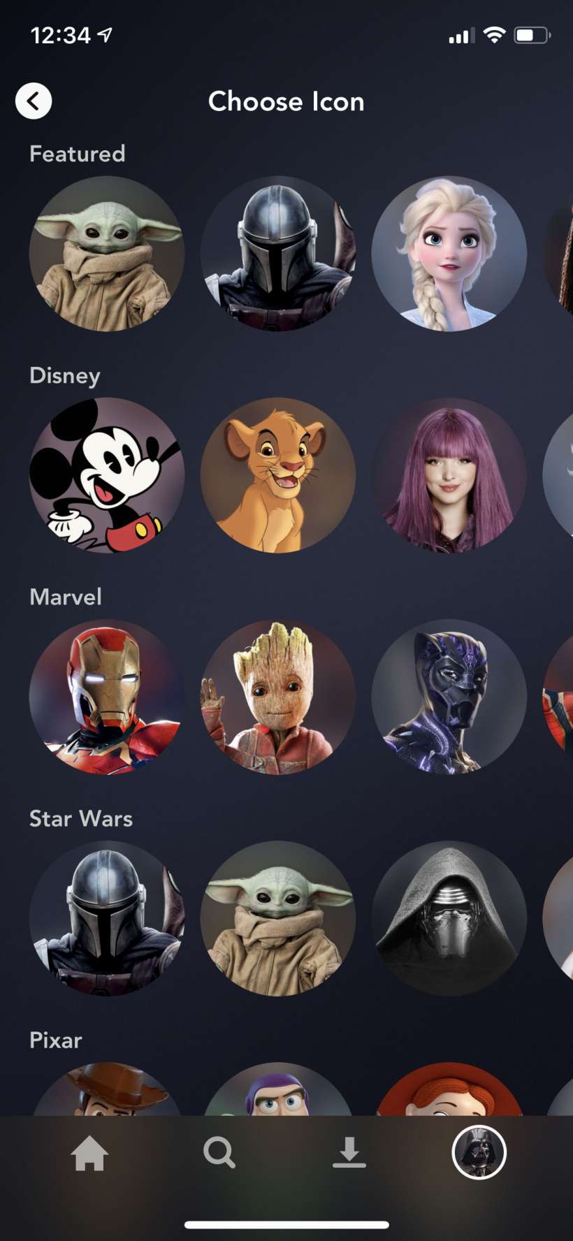 How to change your Disney+ profile picture photo and name on iPhone and iPad.