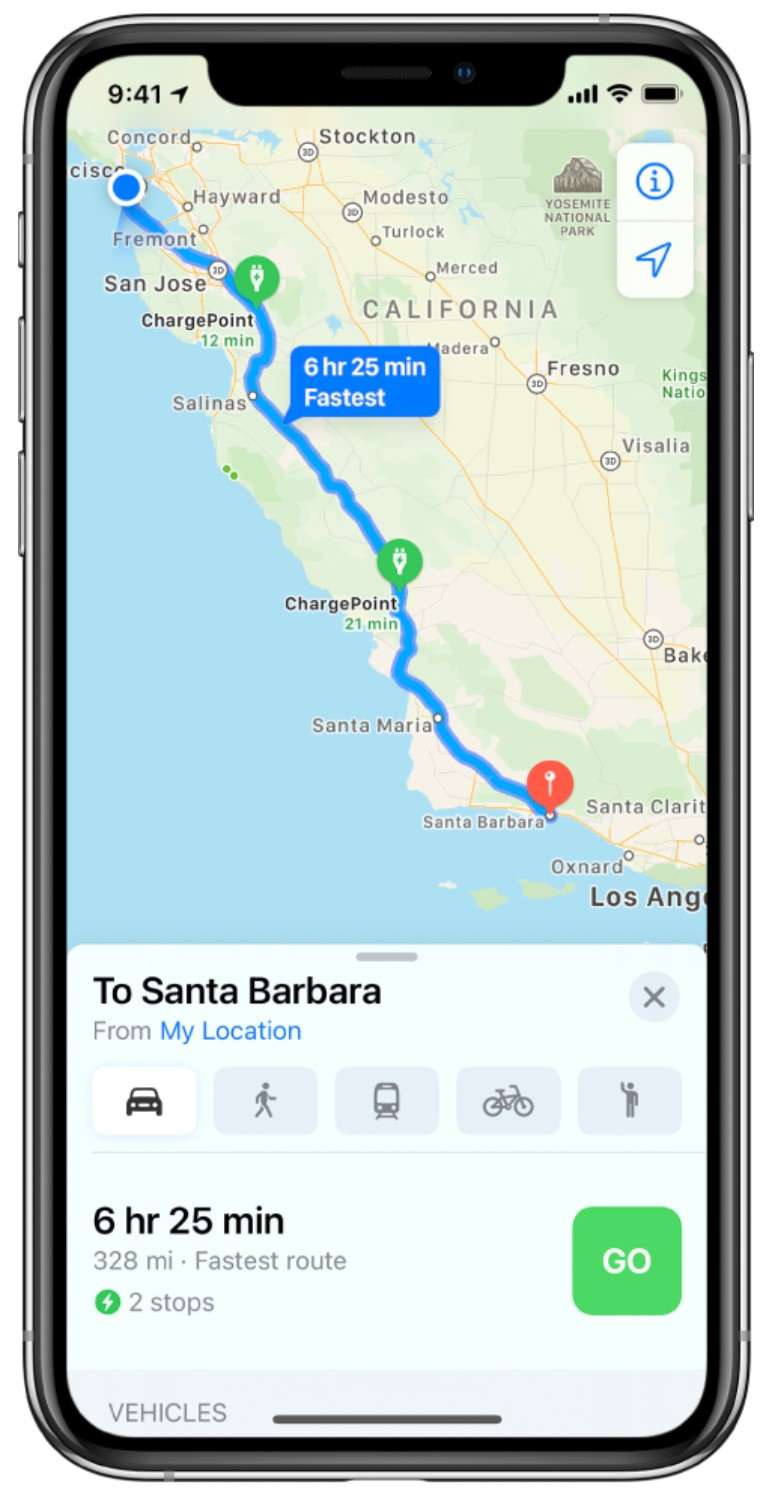 How To Use Electric Vehicle Routing With Maps On IPhone | The IPhone FAQ