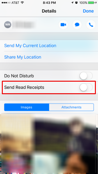 android messages read receipt