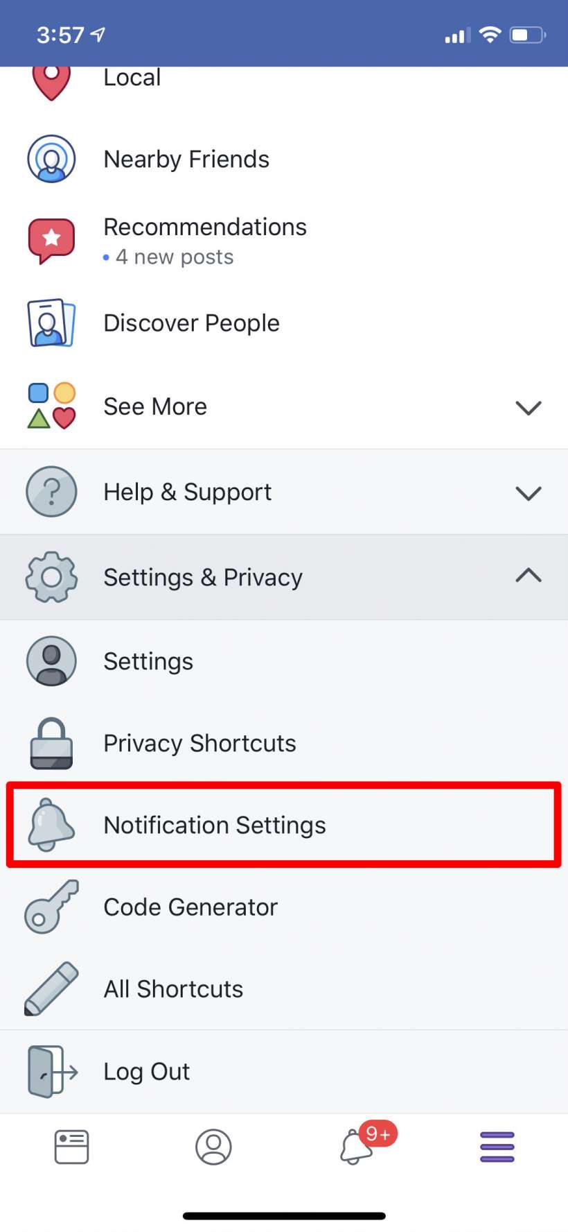 How to stop Facebook from texting and emailing notifications on iPhone and iPad.