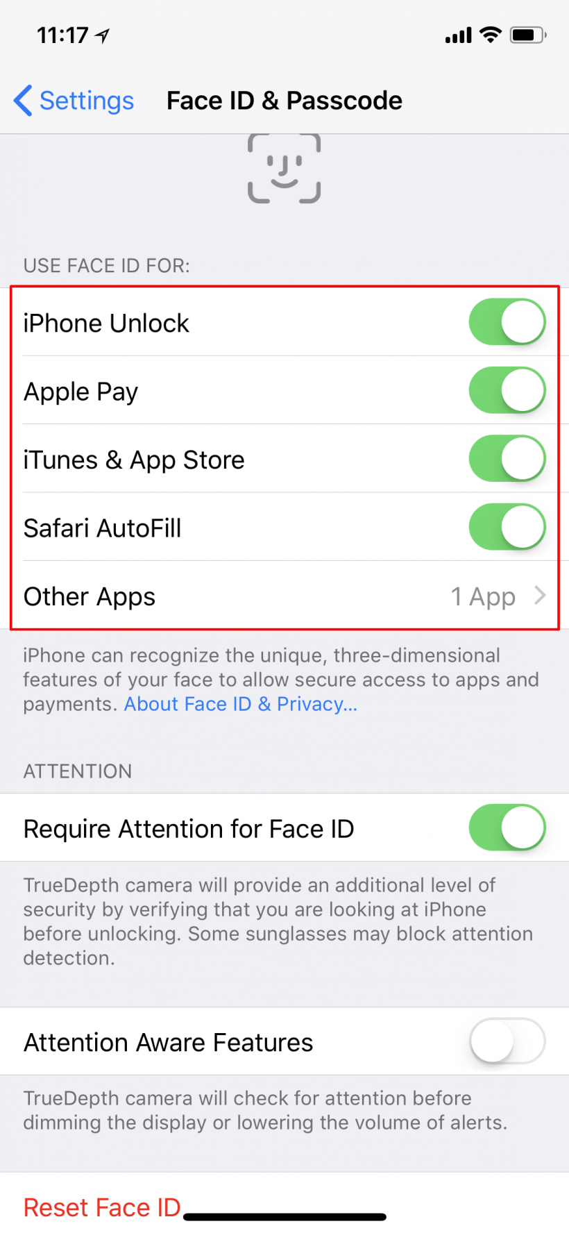 How to set up Face ID on iPhone X.