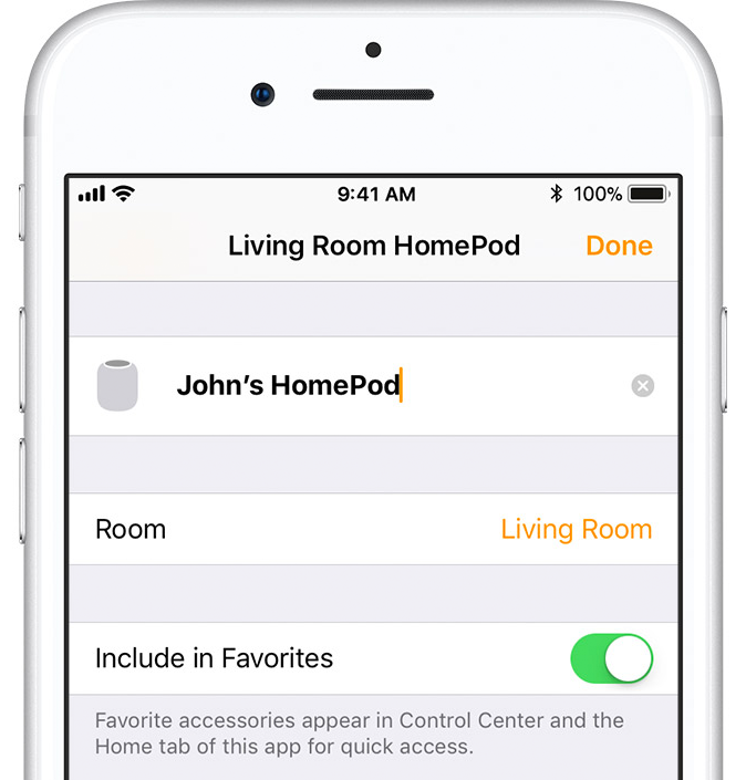 Home iOS