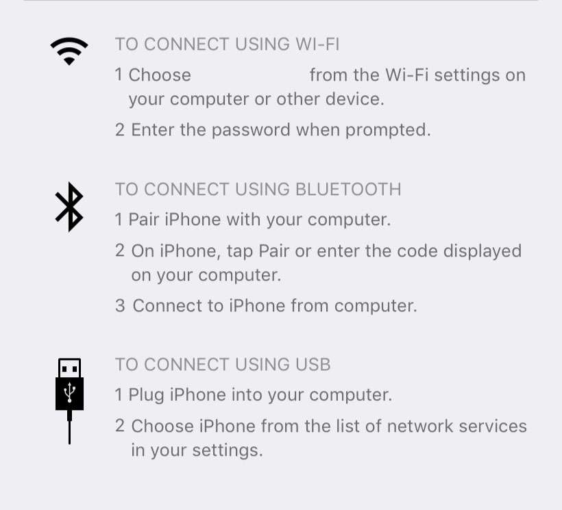 How to fix personal hotspot not working on iPhone | The iPhone FAQ