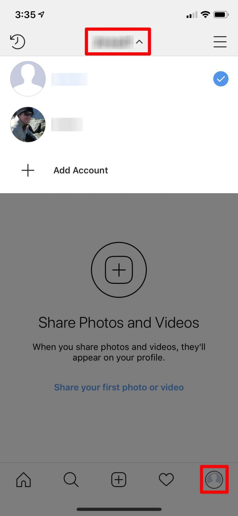 how to create another instagram account on iphone