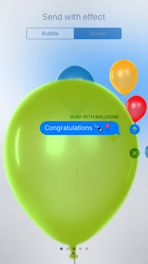 How Do I Add Balloons confetti Effects To Messages On My IPhone The 