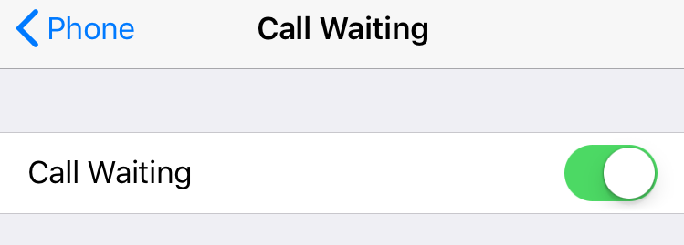 How do I disable Call Waiting on my iPhone? | The iPhone FAQ