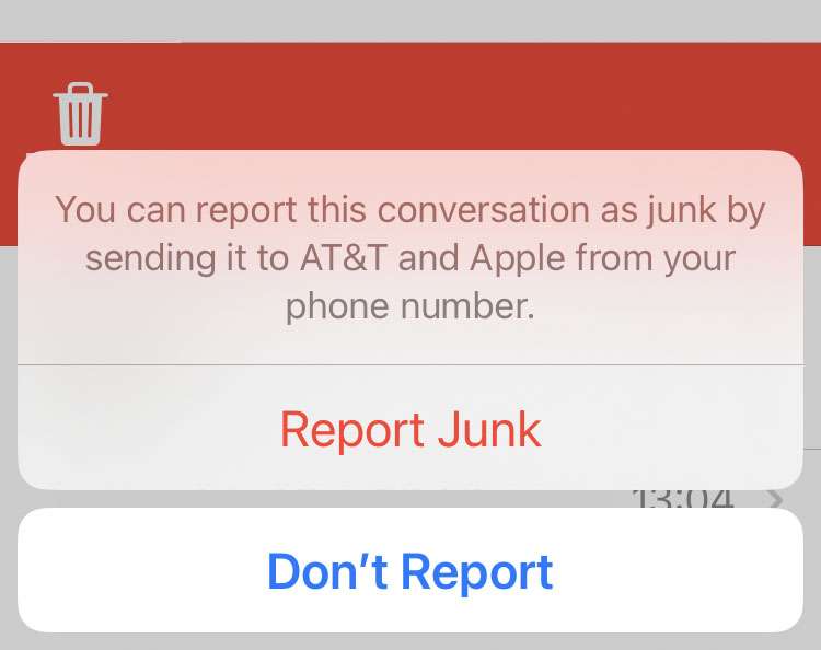 How Can I Undo Report Junk In Messages On IPhone The IPhone FAQ