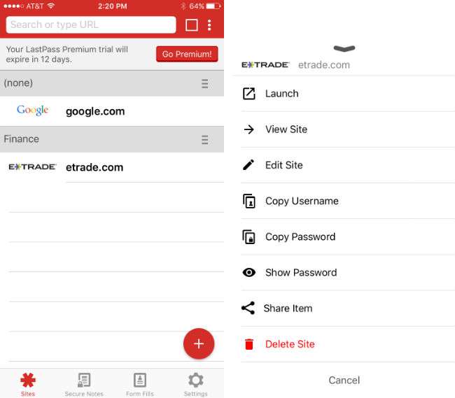 download the new for ios LastPass Password Manager 4.117
