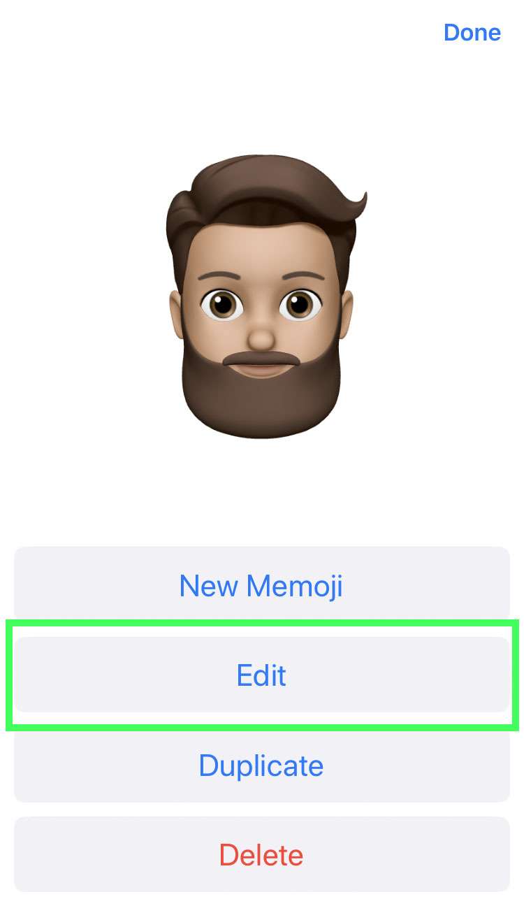 Memoji mask 4