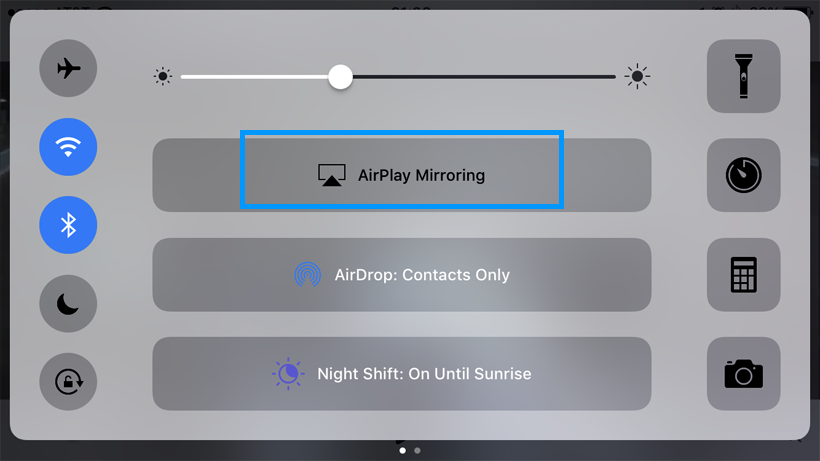 Airplay нет изображения