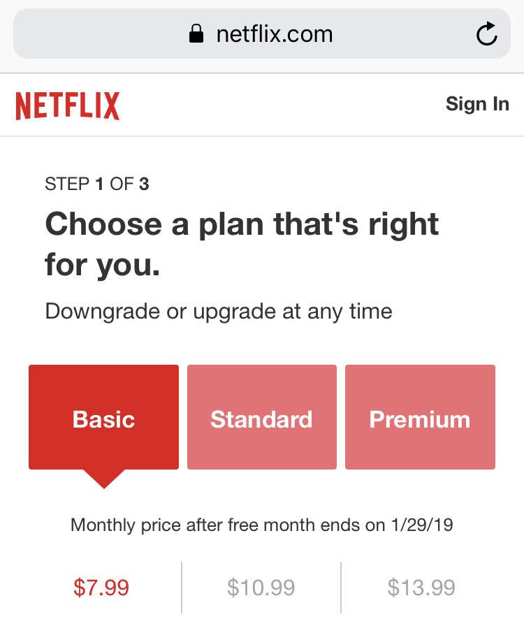 Up netflix.com sign Subscribe Netflix