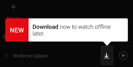 Netflix Offline Viewing