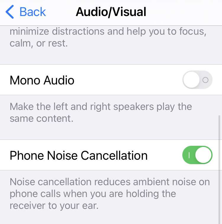 How To Turn Off Noise Cancellation On Iphone 11