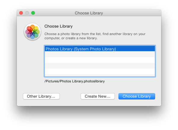 iphoto library manager quit iphoto