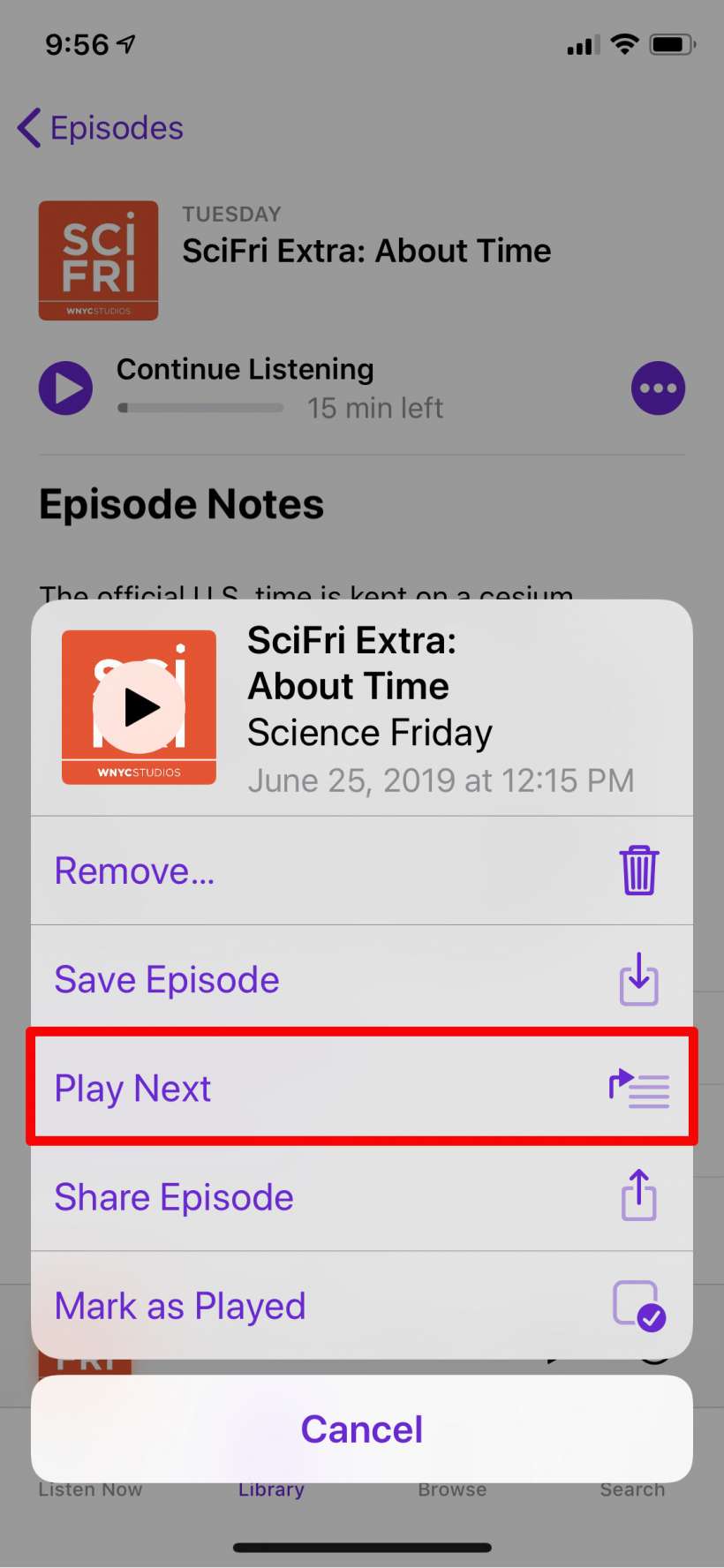 How to create playlists in Podcasts for iPhone and iPad.