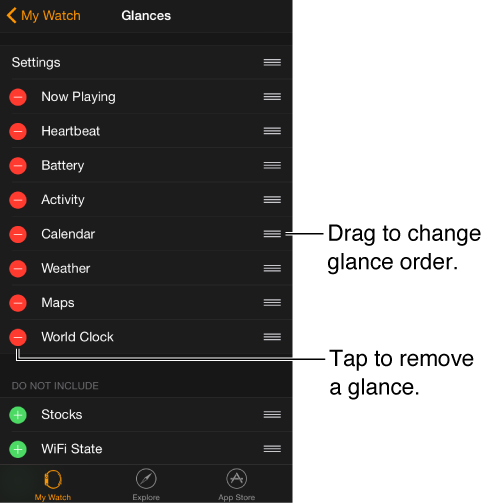 How do I add / remove Apple Watch glances? | The iPhone FAQ