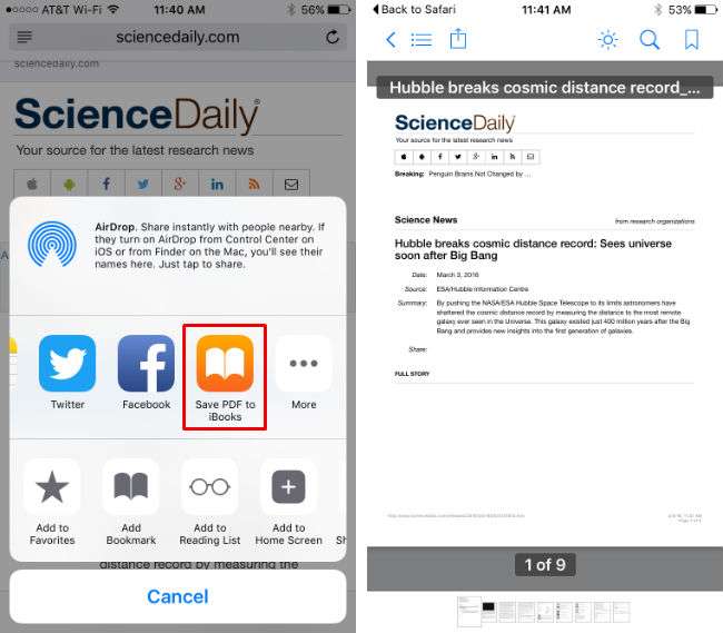 4 Ways To Save Web Pages On Your Iphone The Iphone Faq