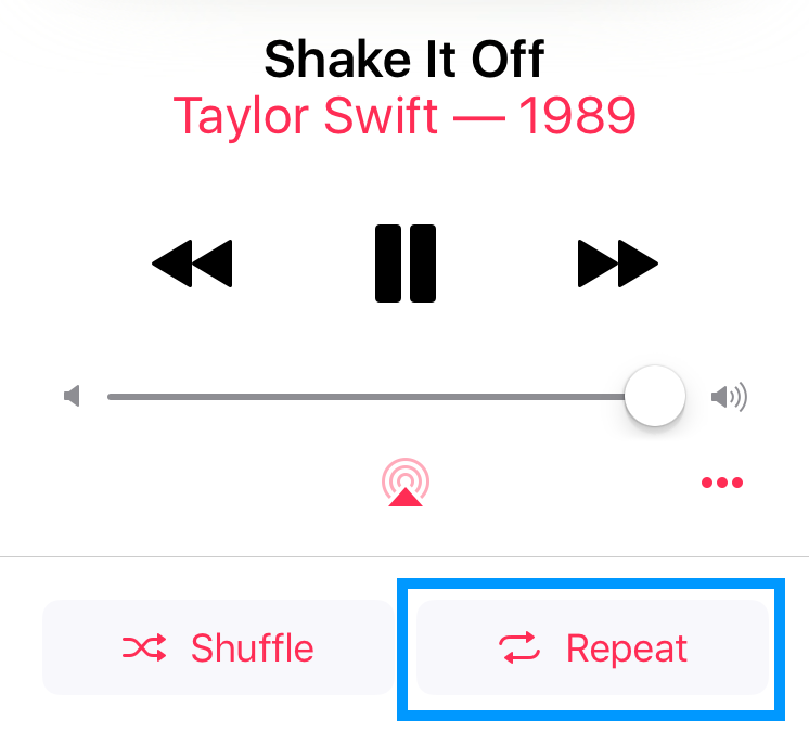 How Do I Set A Song To Repeat In The Music App On My Iphone The Iphone Faq