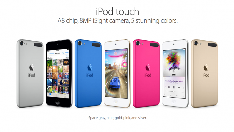 sixth generation iPod touch
