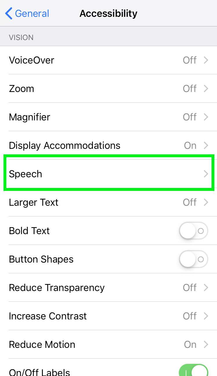 How To Turn Speak Text On Iphone