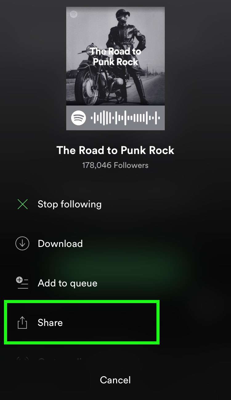 download spotify playlist to iphone