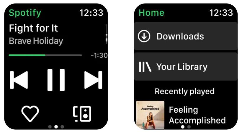 Spotify Apple Watch