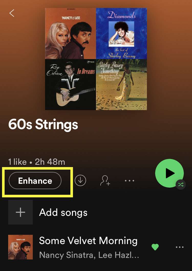 What is the Spotify Enhance button? The iPhone FAQ