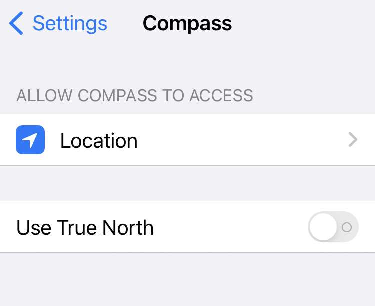 Can I See True North On The IPhone Compass The IPhone FAQ