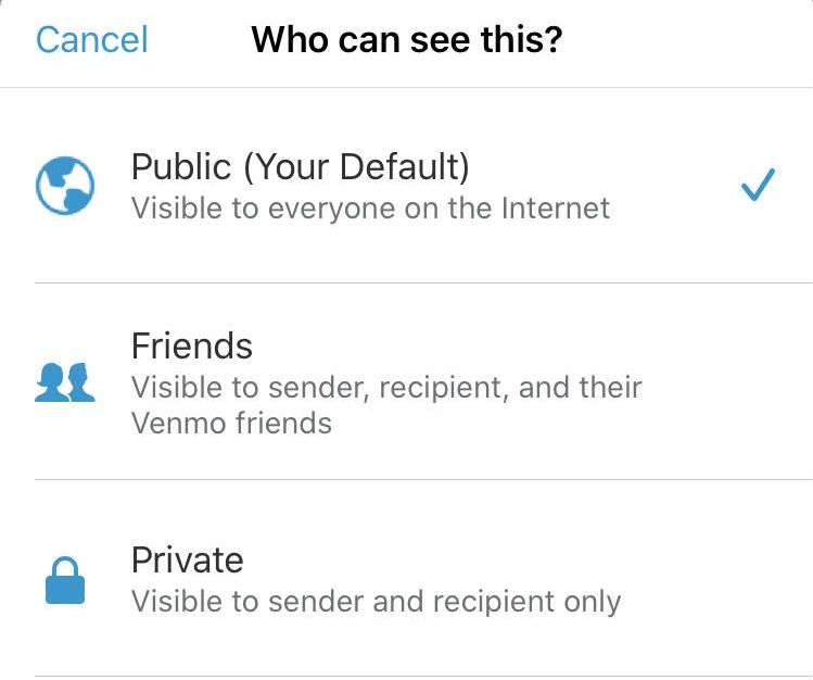 How do I make my Venmo transactions private? | The iPhone FAQ