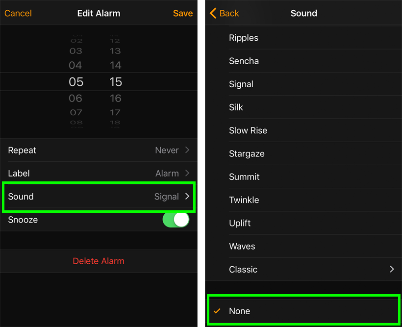 How Can I Set A Silent Vibrate Only IPhone Alarm The IPhone FAQ