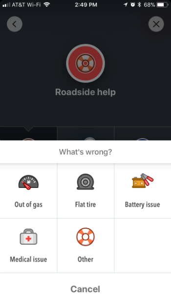 How to request roadside assistance with Waze on iPhone.