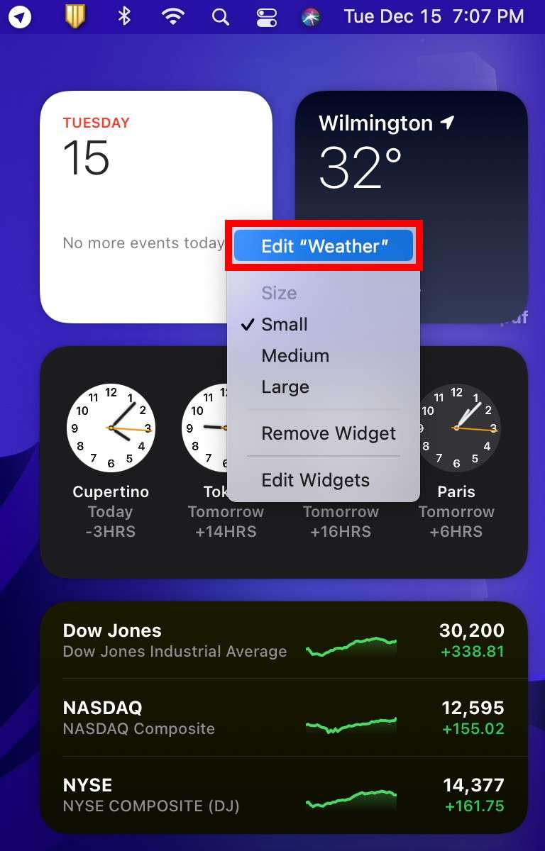 weather app for my mac