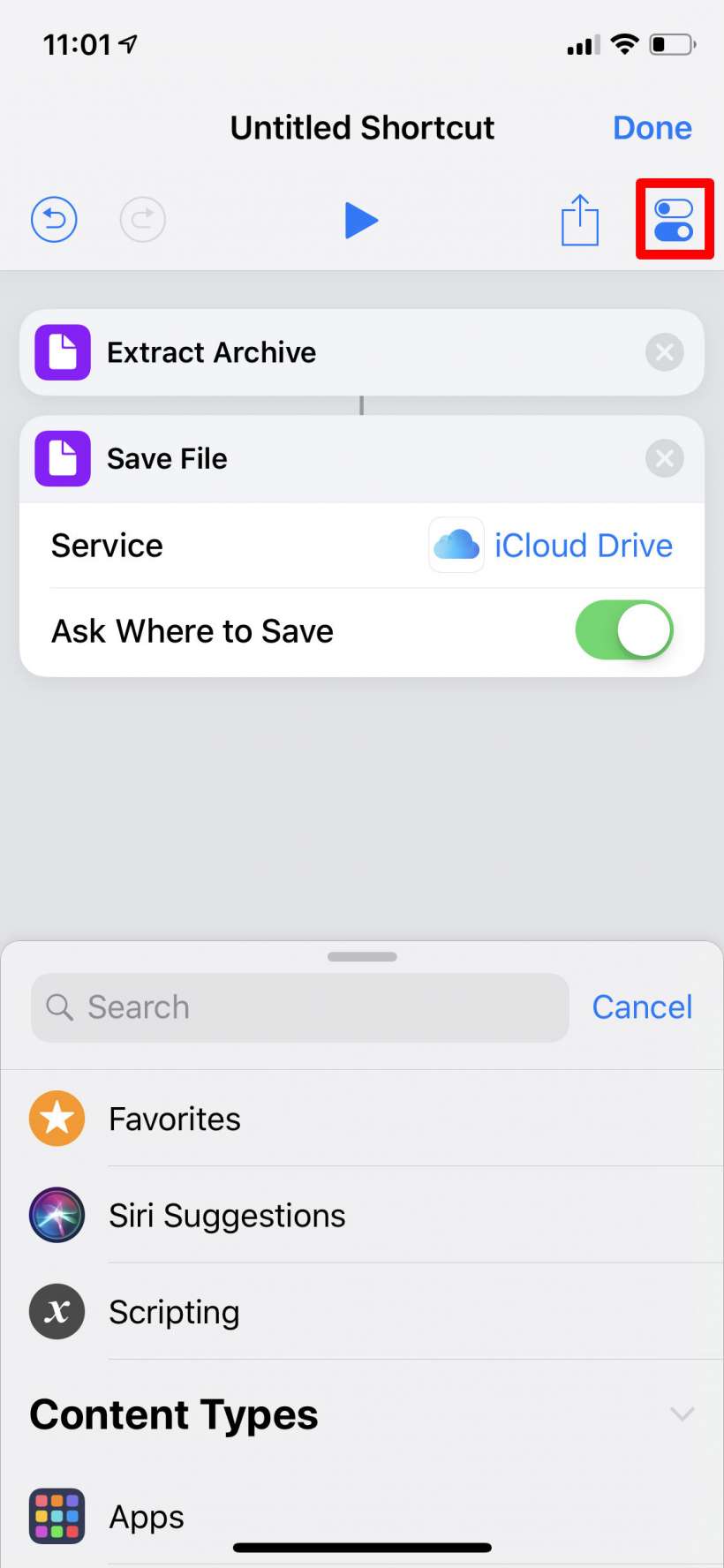 view zip file on iphone