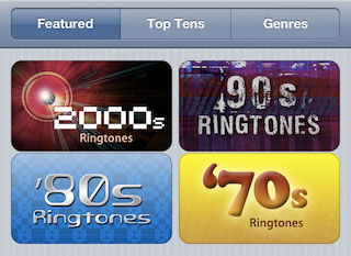 apple iphone ringtones store